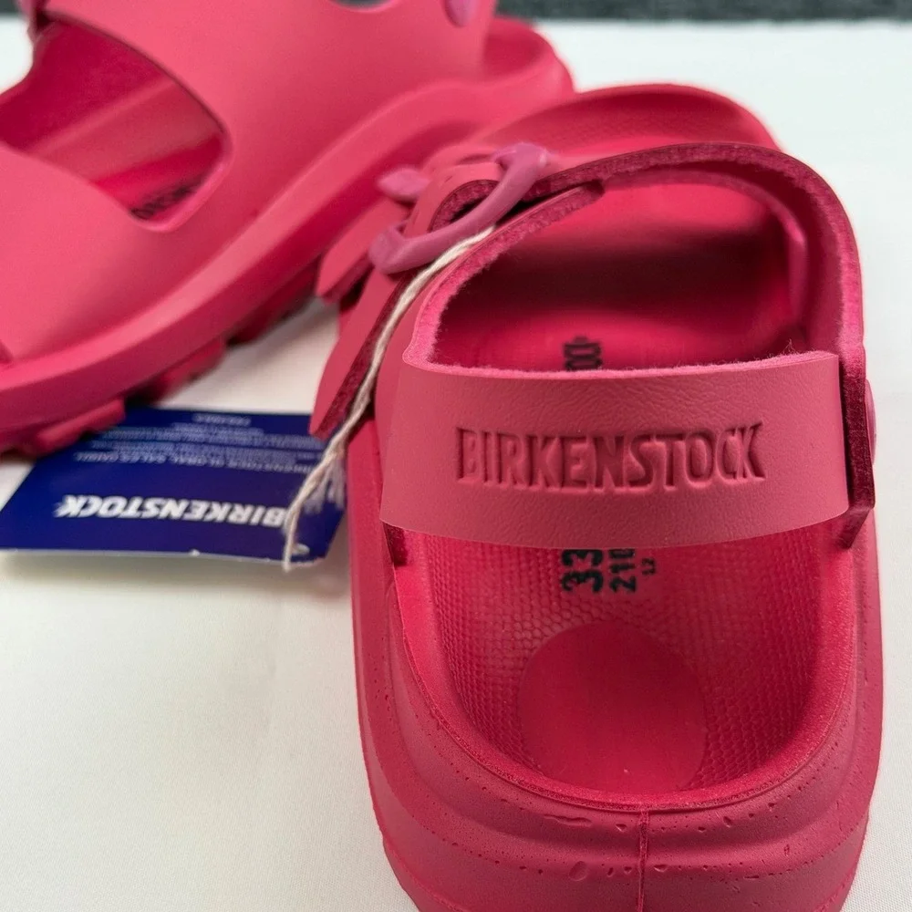 Birkenstock Mogami Terra Kids EVA Sandals Beetroot Purple Size 33 US 2 1024622